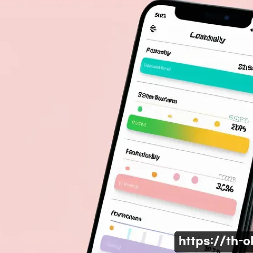 생태적 인터페이스의 교육적 가치 - A clean and modern educational app interface displayed on a smartphone screen, featuring a soft past...